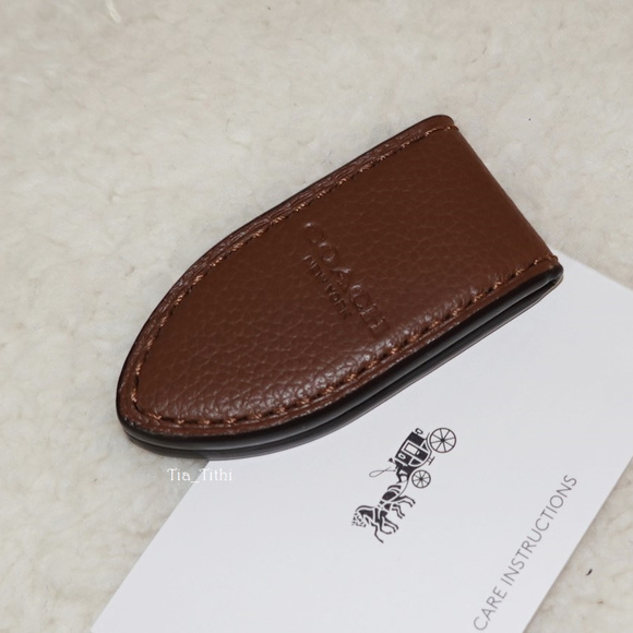 Coach Other - Coach Leather Money Clip